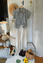 Load image into Gallery viewer, Blusa Jimena raya negra