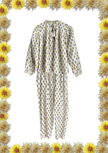 Cargar imagen en el visor de la galería, BLUSA JADE FLOWER MUSTARD & GREEN