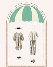 Cargar imagen en el visor de la galería, PANTALÓN JACQUELINE FLOWERS MUSTARD & GREEN