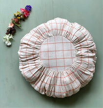 Load image into Gallery viewer, FUNDA COJÍN REDONDA CAMILLE ROSA PEACH